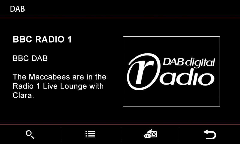 DAB DIGITAL RADIO Storing Presets To store a preset, select the