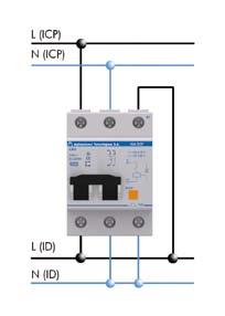 IGA TEST M SINGLE PHASE PROTECTOR AGAINST OVERVOLTAGE WITH MCB INTEGRATED Installation They must be installed in series with the Low Voltage line, between the Power Control Circuit Breaker (ICP) and