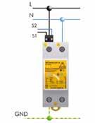 ATCONTROL/B PT-M SINGLE-PHASE PROTECTOR COMBINED AGAINST PERMANENT AND TRANSIENT OVERVOLTAGES WORKING ON ANY SHUNT RELEASE PERMANENT OVERVOLTAGES ATCONTROL/B PT-M protector actuates switching the