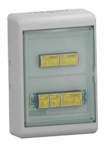 Full coordinated protection cabinets for power supply lines ATBARRIER AT-8114 ATBARRIER MFF: Coordinated protection for single-phase lines with ATSHOCK + ATCOVER AT-8125 ATBARRIER MF: Coordinated