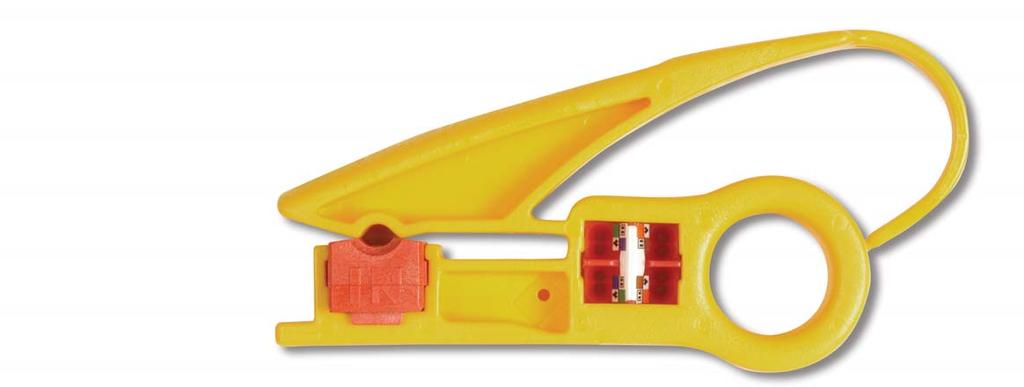 Termination practices Quick termination with familiar tools TERA CPT cable prep tool Under 3 minutes per outlet!