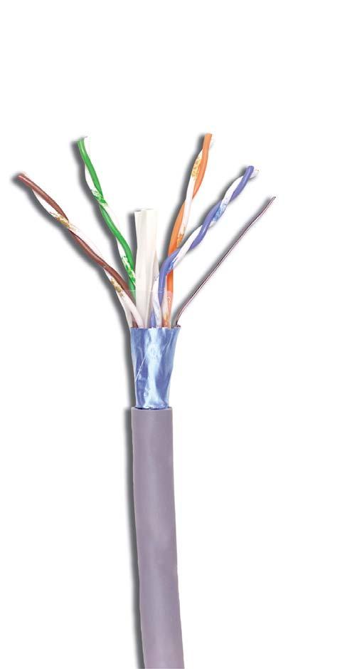 How is alien crosstalk minimized? Cable Design UTP (Augmented Cat 6) New increased diameter cable Up to 9.0mm (0.