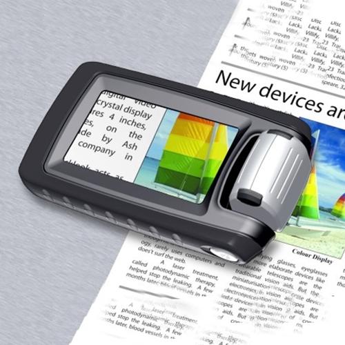 ASH QUICKLOOK ZOOM: The highly versatile Quicklook Zoom handheld video magnifier is your ideal companion when on the move.