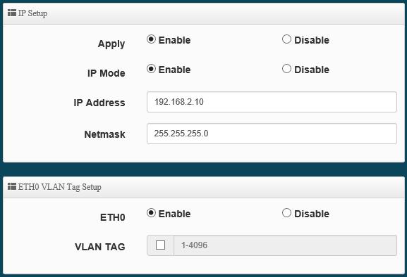 Administrators can enable VLAN Mode, Spanning tree, Control Port capabilities, IAPP Roaming, change IP settings and setup VLAN tag for