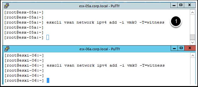 Preparing your ESXi hosts for Witness Traffic Separation(WTS) To use ports for vsan today, VMkernel ports must be tagged to have vsan traffic. This is easily done in the vsphere Web Client.