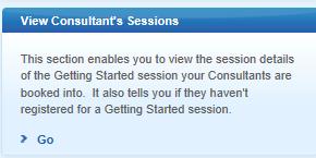 3.2 Deleting a Consultant Use the same method as above to locate the Consultant and their session.