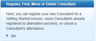 3. Registering a Consultant You can register a Consultant from the Meeting Management page OR from