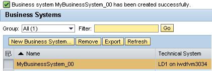 Systems Your SLD now contains CIM data, Software Catalog, Technical Systems,