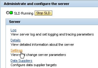 Part 4 (Optional) Distribute SLD Data by Full Automatic Synchronization Introduction to (optional) Part 4 As of SAP NetWeaver AS Java 7.
