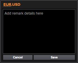 Chapter 4 Trading FX Setting the Settlement Instructions In the RFQ ticket view, you click the account list. The SIs button of each account is enabled. You can click the SIs button.