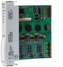Modules for intrinsically safe circuits Output module, digital, 4 channel terminal configuration 11 12 channel 1 13 14 connection possibilities (selectable) U0 < 25,0 V Features Output module for