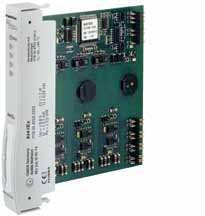 Modules for intrinsically safe circuits Input module, analog, passive, 4 channel terminal configuration connection voltage current (alternatively) 11 U 12 Aux 13 14 channel 1 Features Input module