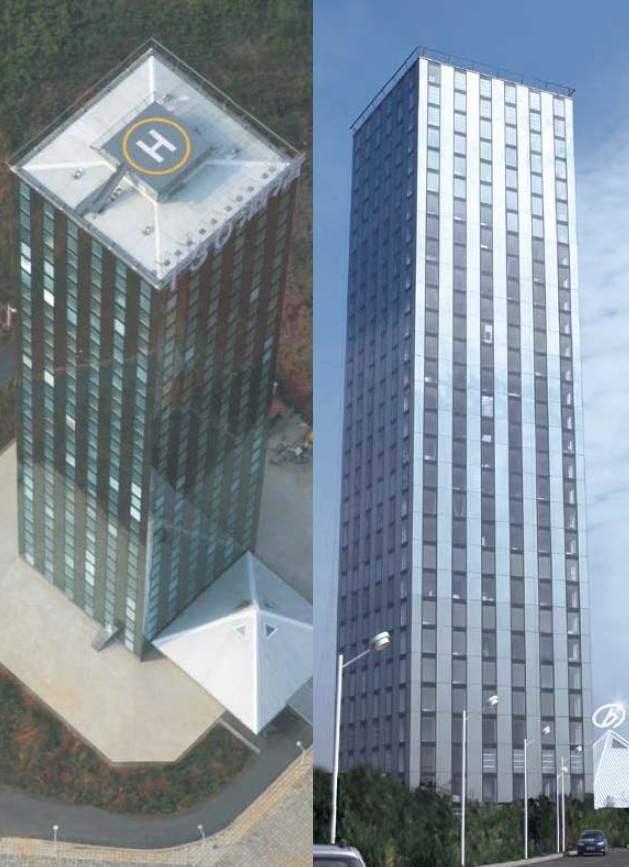 Smart Sustainable Buildings - Example: ICT for Prefabricated 30 Storey Hotel The room controllers, together with energy and outdoor sensor inputs, are connected to a master