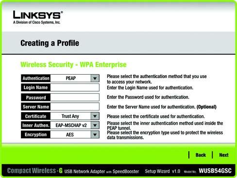 WPA Enterprise WPA Enterprise features WPA security used in coordination with a RADIUS server. (This should only be used when a RADIUS server is connected to the Router.