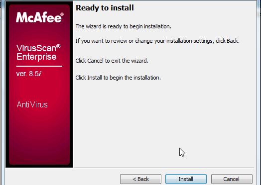 18. McAfee is now ready to