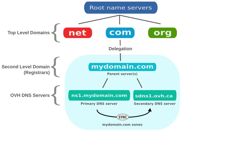 DOMAIN NAME SERVER (DNS) Hierarchical structure Root Servers