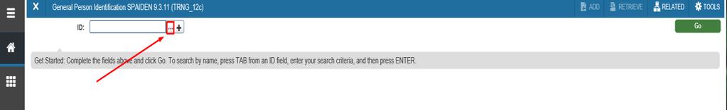 1. The Filter Criteria allows you to person search the user by entering the last and first name of the individual.
