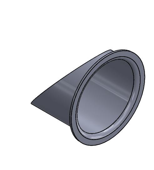 Colour Frame, Black (Spare) Gobo Pattern Holder, E-Size (Spare) - Aperture Ø 37.5mm, Ø 25.4mm image size recommended.