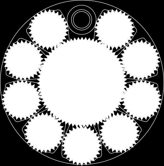 Static Gobo wheel