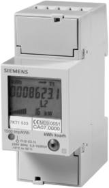 E-Counters PAC1500 single-phase counters Overview Benefits Digital 7KT1 53 E-counter.