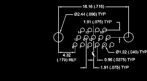 PCB LAYOUT FOR BS TYPE - 0.