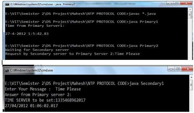 java (all three executing once) STEP 3: :> start rmiregistry ENTER STEP 4: In one command prompt, :>ver ENTER (Now server is Up and Running) STEP 5: In another command prompt :>java Client ENTER
