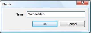Web Radius to: 6 _ 