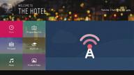 connectivity functions, it upscales in-room entertainment and increases