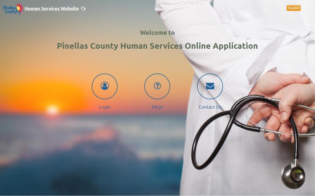 How to Apply Online Instructions Pinellas County Human Services Health Program Website to access and apply online: www.pinellashsapp.