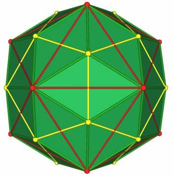 Figure Icosahedron (red)