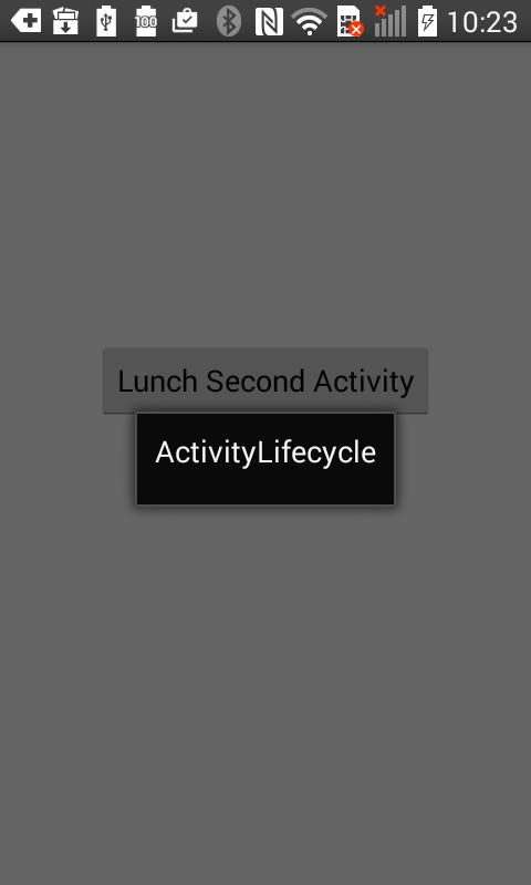 ActivityLifecycle (demo) android:theme="@android:style/theme.