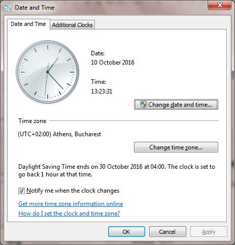 Change Date and Time 1. Start 2. Click Control Panel 3. Select Clock, Language and Region 4.