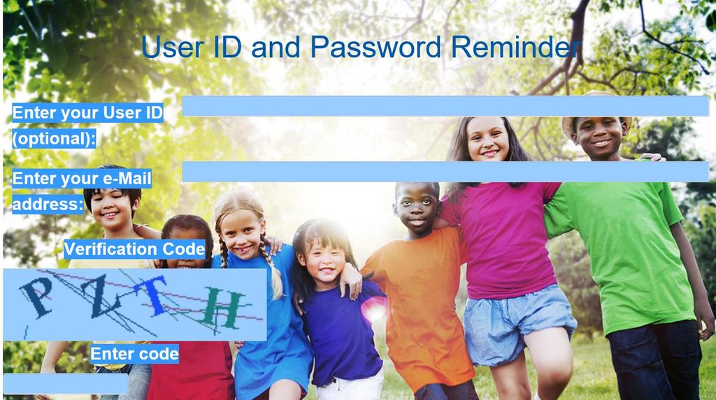 STEP 3: For returning users, if you forget your password, click Forgot Password