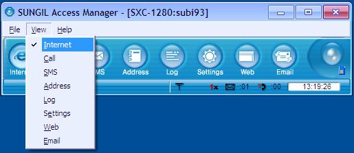 If import is successful, the success message is displayed. 1.2 With CSV Export, you can export the Address book in SAM to the PC. Select a folder and a file name, and click Save. 1.3 Click Exit to exit SAM.