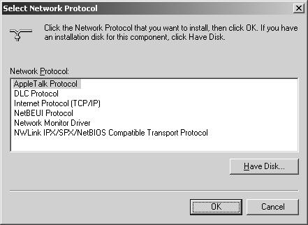 steps below. 1 Click Install from the Local Area Connection Properties dialog box.