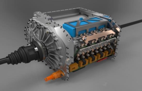 This would not have been possible to design at all previous to adopting HDL code generation from Simulink modelbased design Designed integrated E-drive: Motor, power