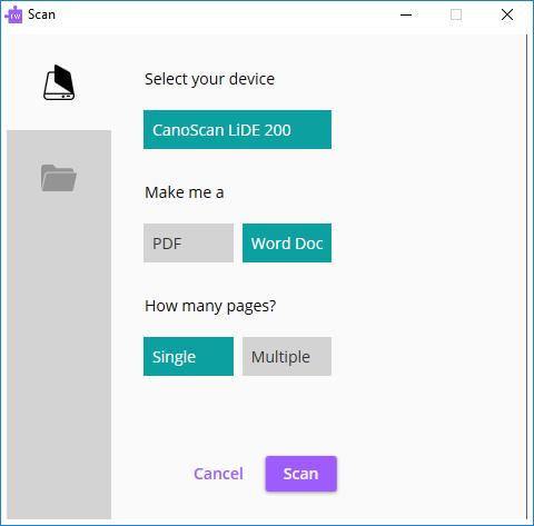 9. Scan Read&Write allows you to scan any paper document into PDF, Word, HTML or epub.