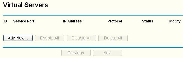 Service Port, and your IP address next to the IP Address, assuming 192.168.1.188 for an example, remember to Enable and Save.