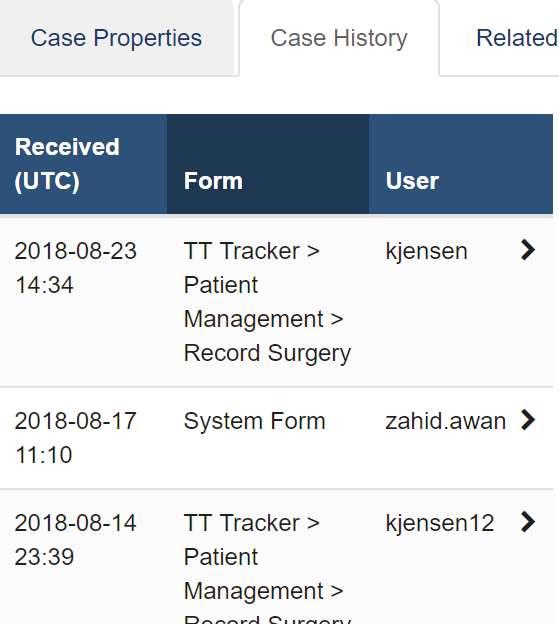 Case Proper es: Informa on that has been added to that given case will be included in the case proper es summary. Provides a snapshot of the informa on collected for the case.