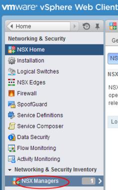 Deploying a security service function to virtual networks Define an IP address pool for virtual security appliances 6 Task 1 Log on to vsphere Web Client as the