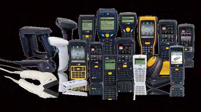 scanners, fixed data terminals, software solutions, and more.