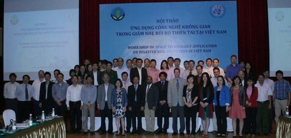 Technical Advisory Missions to Vietnam Mission team UN SPIDER UN OCHA CANEUS, Canada NDRCC, China ITC, Netherlands CNES CNRS