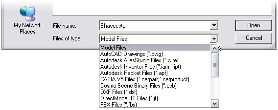 Process: Importing Models The following steps give an overview of importing models into a Showcase scene file. 1.