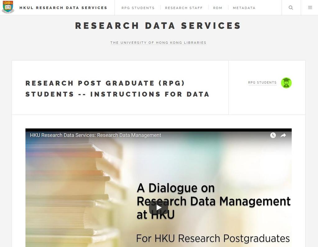 HKUL Research Data services