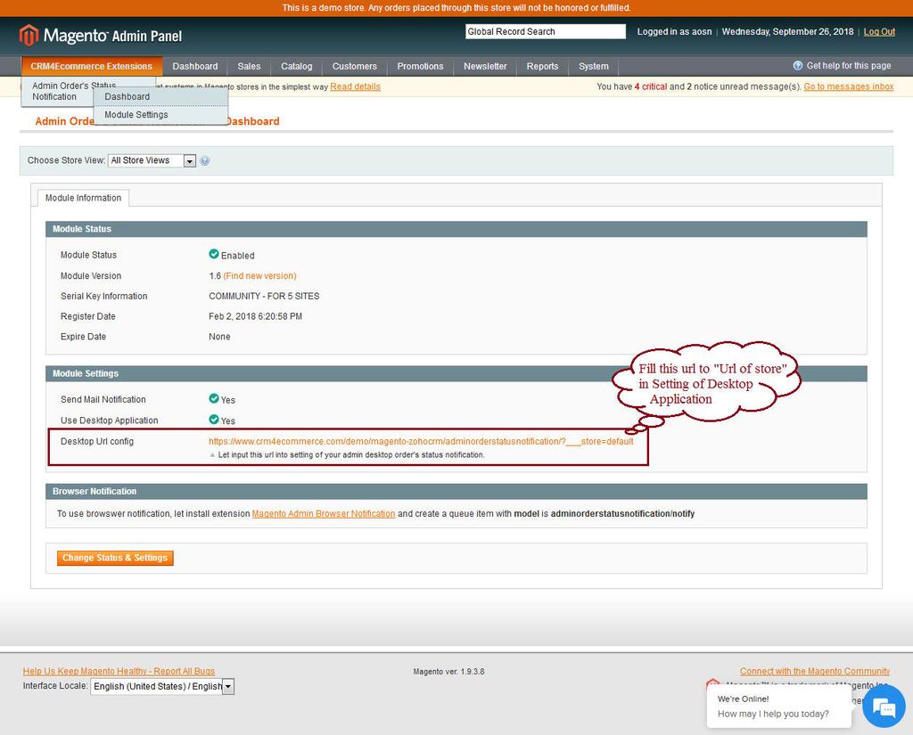 1. INTRODUCTION 1.1. What is Magento Admin Order s Status Notification?