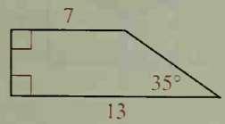 16. The area of a rhombus is 100. Find the length of the two diagonals is one is twice as long as the other. 17.
