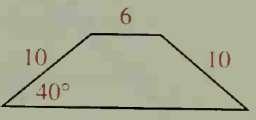 19. Find the area of the trapezoid.
