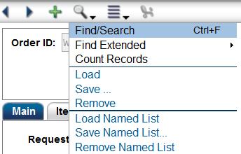 To search for an existing requisition: Remember you can search by using different criteria, such as Requested Date or Status NW or FL, etc.
