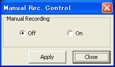 Check of the system information and disk information of the recorder (Information) It is possible to check the system information and the disk information of the recorder.