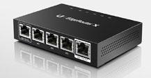 With these capabilities and more, the EdgeRouter provides the centralized control you need to optimize the performance and reliability of your network The EdgeSwitch high performance network switches